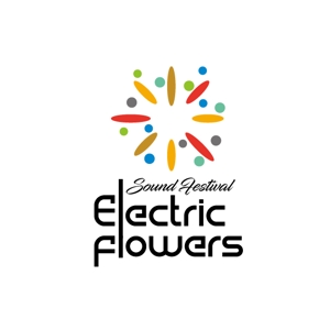 k_press ()さんの音楽フェスティバル「Electric Flowers」のロゴへの提案