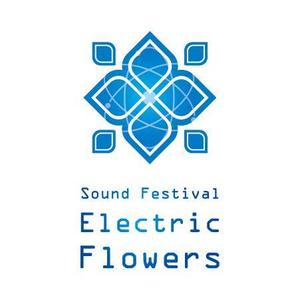 teppei (teppei-miyamoto)さんの音楽フェスティバル「Electric Flowers」のロゴへの提案