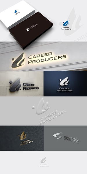 D-Design (dorisuke)さんの人材紹介の新サービス「Career Producers」のロゴへの提案