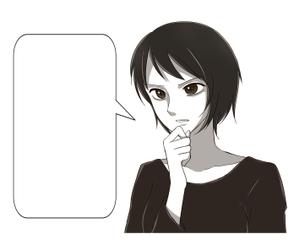 なぉみ (nao148)さんの女性イラストの作成（ブログ挿絵用）への提案