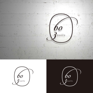 scrug design (scrug)さんのネイルサロンのロゴデザインへの提案