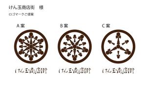 TET (TetsuyaKanayama)さんのけん玉の発祥地「けん玉商店街」のロゴへの提案
