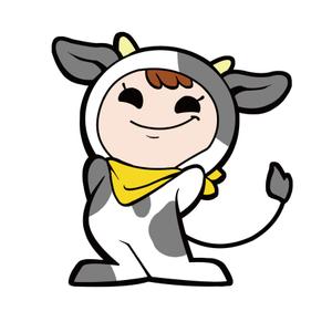 MASUKI-F.D (MASUK3041FD)さんの牛のキャラクターデザインへの提案