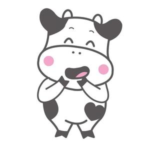 Q-Design (cats-eye)さんの牛のキャラクターデザインへの提案