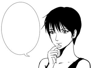 新沼アオイ (niinuma_aoi)さんの女性イラストの作成（ブログ挿絵用）への提案
