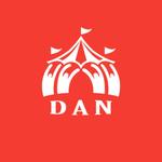 simple & clean (simple_and_clean)さんのウェブ配信集団「DAN」のロゴへの提案