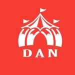 simple & clean (simple_and_clean)さんのウェブ配信集団「DAN」のロゴへの提案
