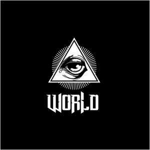 queuecat (queuecat)さんの新ブランド「World」のロゴ（文字×プロビデンスの目）への提案