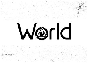 殿 (to-no)さんの新ブランド「World」のロゴ（文字×プロビデンスの目）への提案