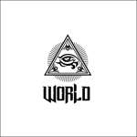 queuecat (queuecat)さんの新ブランド「World」のロゴ（文字×プロビデンスの目）への提案