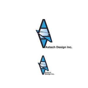 mount ()さんの床施工会社「Astech Design Inc.」のロゴへの提案