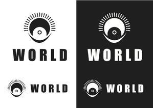 なべちゃん (YoshiakiWatanabe)さんの新ブランド「World」のロゴ（文字×プロビデンスの目）への提案