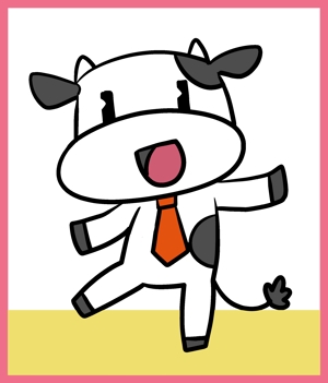 ROCO (inudango18)さんの牛のキャラクターデザインへの提案