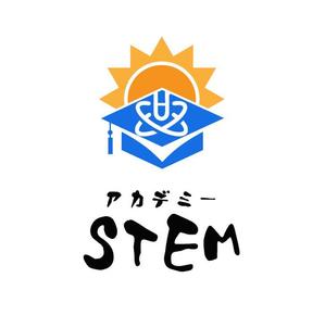 ぽんぽん (haruka0115322)さんの理科実験＆プログラミング教室「STEM アカデミー」のロゴへの提案