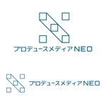 mknt (mknt)さんのシステムデベロッパー「プロデュースメディアNEO」のロゴへの提案