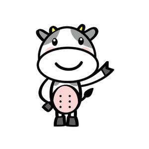 Design co.que (coque0033)さんの牛のキャラクターデザインへの提案