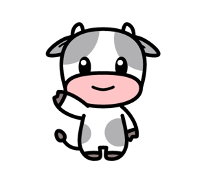 りふらん (rifran)さんの牛のキャラクターデザインへの提案