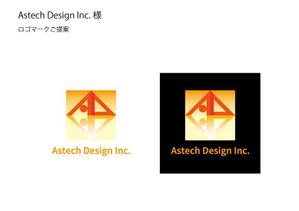 TET (TetsuyaKanayama)さんの床施工会社「Astech Design Inc.」のロゴへの提案