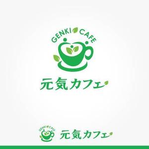 ふくみみデザイン (fuku33)さんの認知症の方や家族が集う認知症カフェ、元気カフェのロゴへの提案