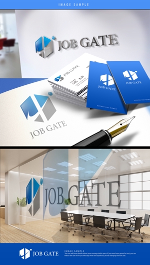 NJONESKYDWS (NJONES)さんのグループ内新会社「ジョブゲート株式会社」のカンパニーロゴへの提案