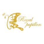 JENNYSTAR (MAYA22)さんのアパレルショップサイト 「ロイヤルパピヨン Royal papillon」のロゴへの提案