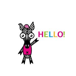 坂本 (crancran)さんの英会話スクール「zeabra 」のキャラクターデザインへの提案