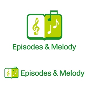 tsujimo (tsujimo)さんのウェブサイト「Episodes & Melody」のロゴへの提案