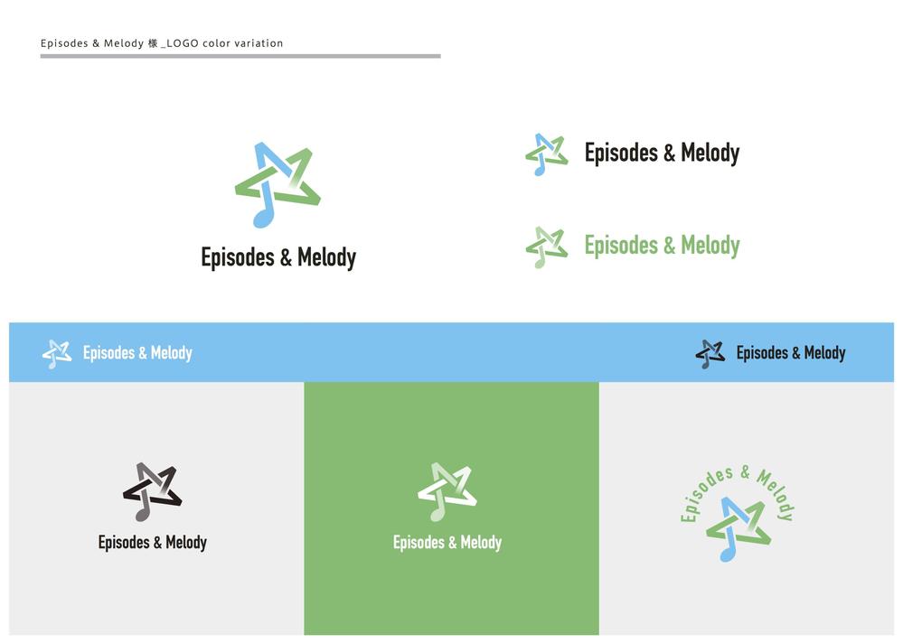 ウェブサイト「Episodes & Melody」のロゴ