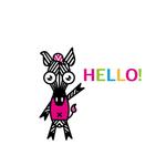 坂本 (crancran)さんの英会話スクール「zeabra 」のキャラクターデザインへの提案