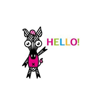 坂本 (crancran)さんの英会話スクール「zeabra 」のキャラクターデザインへの提案