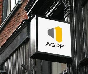 yokoyamadb ()さんのパチンコ台の傾斜測定機メーカー株式会社AGPFのロゴへの提案
