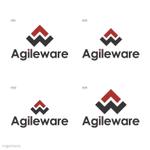 ロゴ研究所 (rogomaru)さんのIT会社「Agileware  AGILEWARE」のロゴ作成への提案