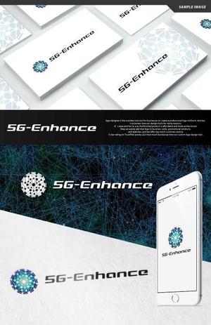 take5-design (take5-design)さんの日欧共同研究プロジェクト「5G-Enhance」のロゴへの提案