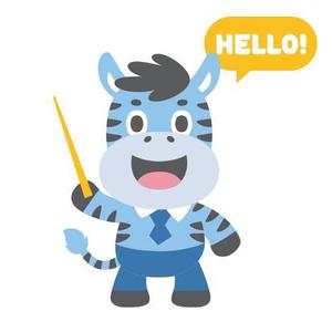 D-Cafe　 (D-Cafe)さんの英会話スクール「zeabra 」のキャラクターデザインへの提案