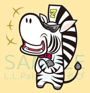 株式会社エルエルパレス／岩気裕司 (elpiy)さんの英会話スクール「zeabra 」のキャラクターデザインへの提案