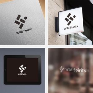 quege (quege)さんのアウトドアブランド「Wild Spirits」のロゴ、マークへの提案