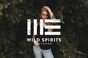 HELLO (tokyodesign)さんのアウトドアブランド「Wild Spirits」のロゴ、マークへの提案