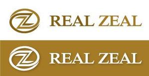 Hiko-KZ Design (hiko-kz)さんの不動産の開発会社「REAL ZEAL」(リアルジール)の企業ロゴへの提案