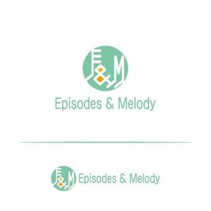 tom-ho (tom-ho)さんのウェブサイト「Episodes & Melody」のロゴへの提案