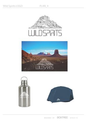 BOXTREE (BoxTree)さんのアウトドアブランド「Wild Spirits」のロゴ、マークへの提案