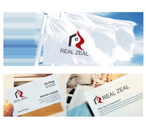 hope2017 (hope2017)さんの不動産の開発会社「REAL ZEAL」(リアルジール)の企業ロゴへの提案