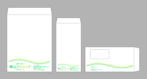 草壁　聖 (dspec)さんのクリニックで使用する封筒のデザインへの提案