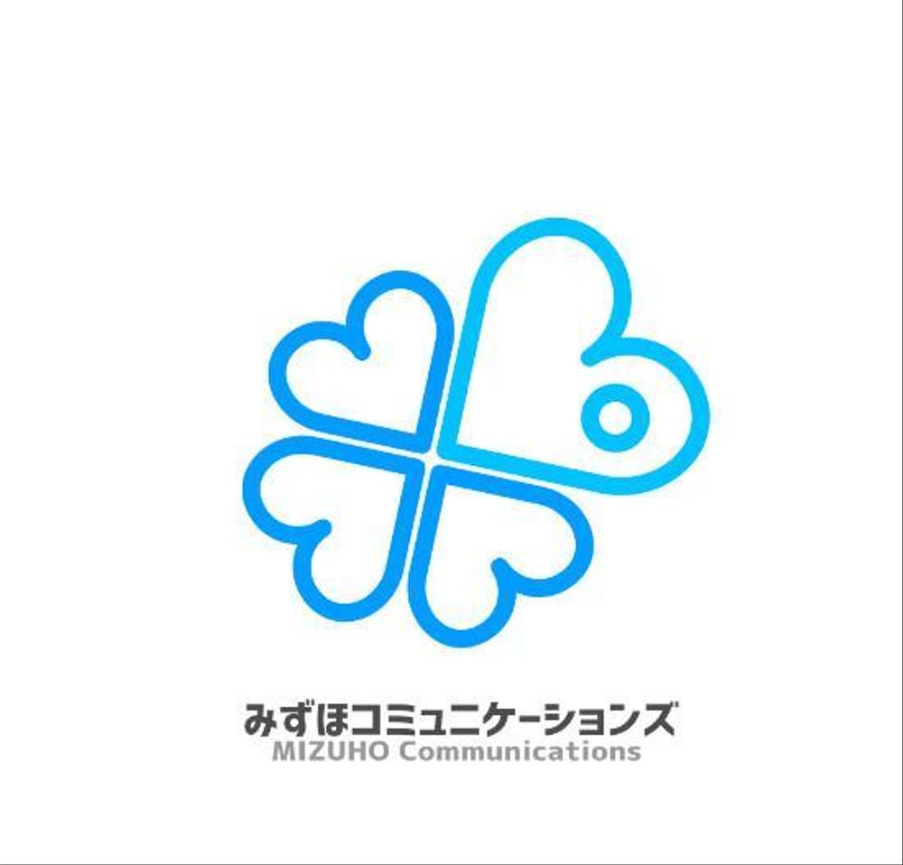 社名ロゴ、マーク　「みずほコミュニケーションズ」