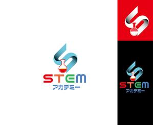 IandO (zen634)さんの理科実験＆プログラミング教室「STEM アカデミー」のロゴへの提案