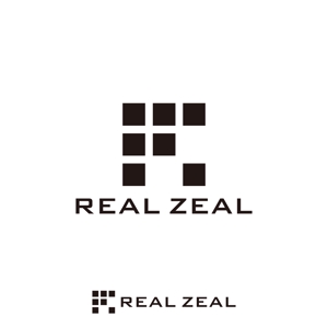 M+DESIGN WORKS (msyiea)さんの不動産の開発会社「REAL ZEAL」(リアルジール)の企業ロゴへの提案