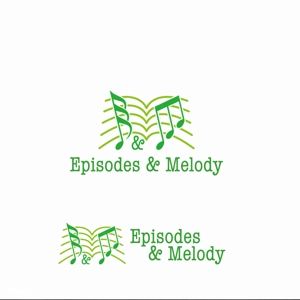 agnes (agnes)さんのウェブサイト「Episodes & Melody」のロゴへの提案