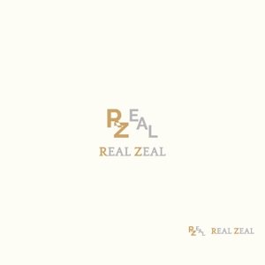 Zeross Design (zeross_design)さんの不動産の開発会社「REAL ZEAL」(リアルジール)の企業ロゴへの提案