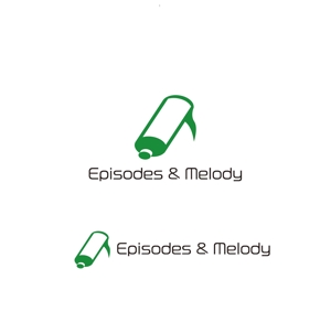 KOZ-DESIGN (saki8)さんのウェブサイト「Episodes & Melody」のロゴへの提案