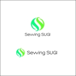 queuecat (queuecat)さんのアパレル縫製工場「株式会社ソゥイング杉」のロゴへの提案
