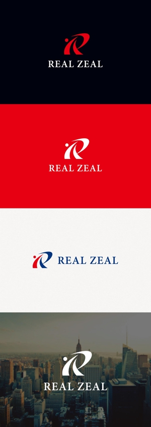 tanaka10 (tanaka10)さんの不動産の開発会社「REAL ZEAL」(リアルジール)の企業ロゴへの提案